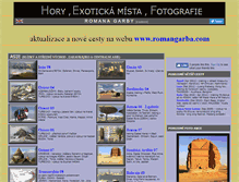 Tablet Screenshot of garba.cz